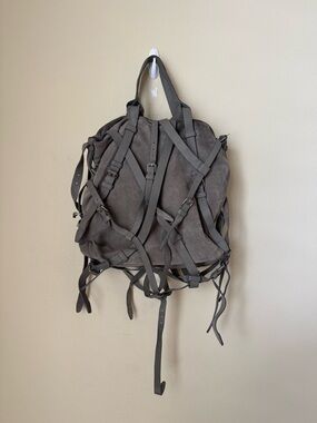 Alexander Wang Kirsten Bag Suede Leather Dark Grey Shoulder Strap Tote